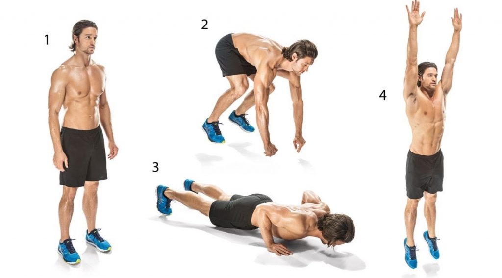 burpees  a full body exercise