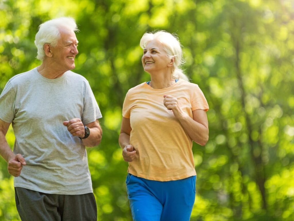 Jogging for seniors 